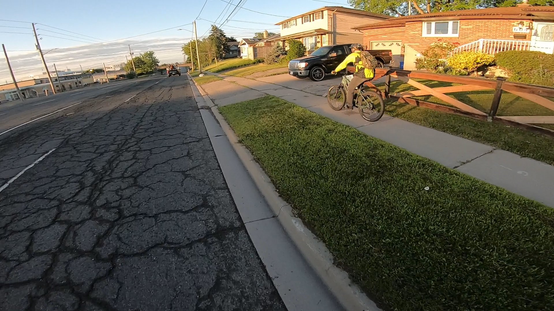 Overtaking an eBike 1