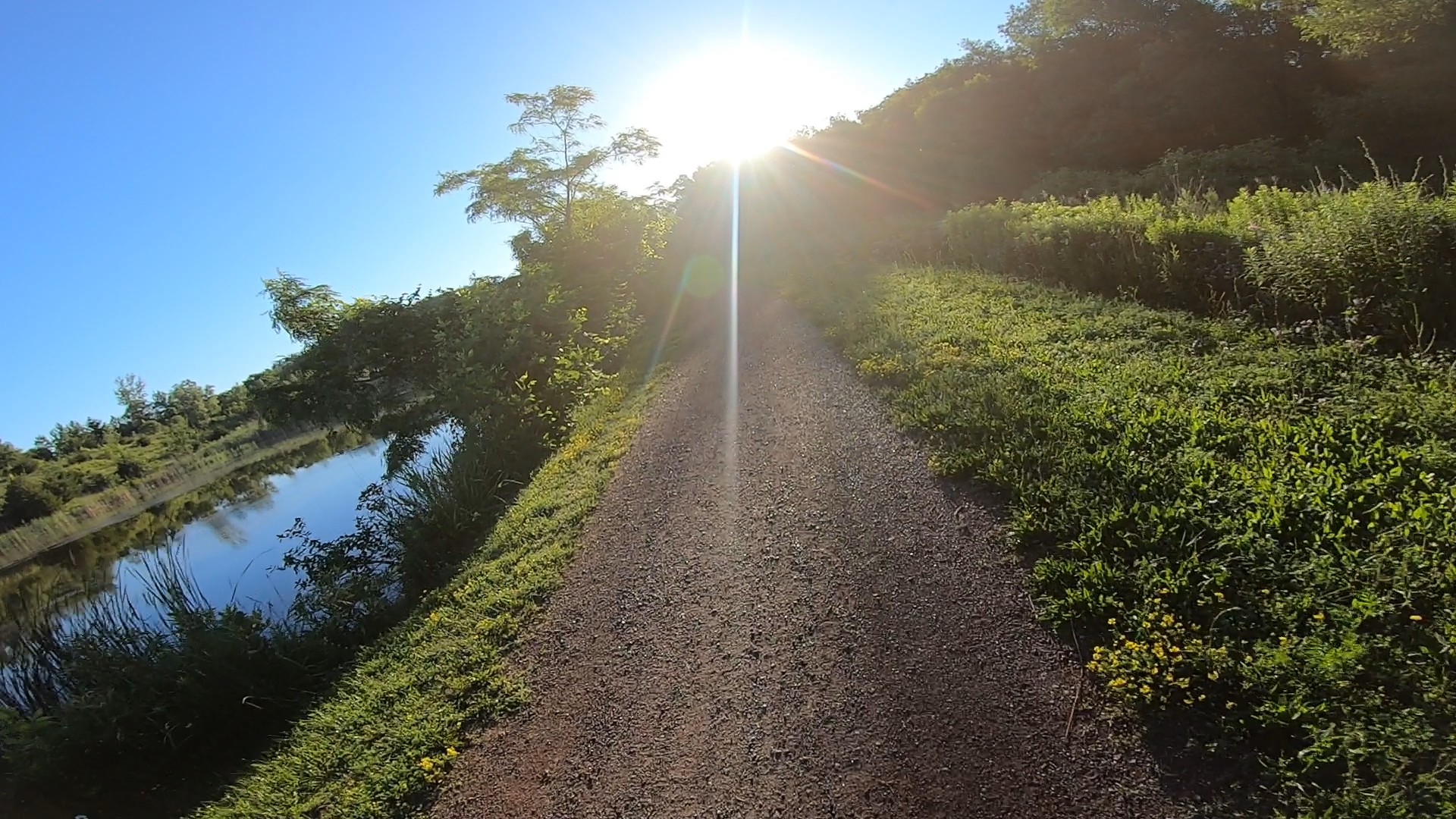 A nice gravel trail